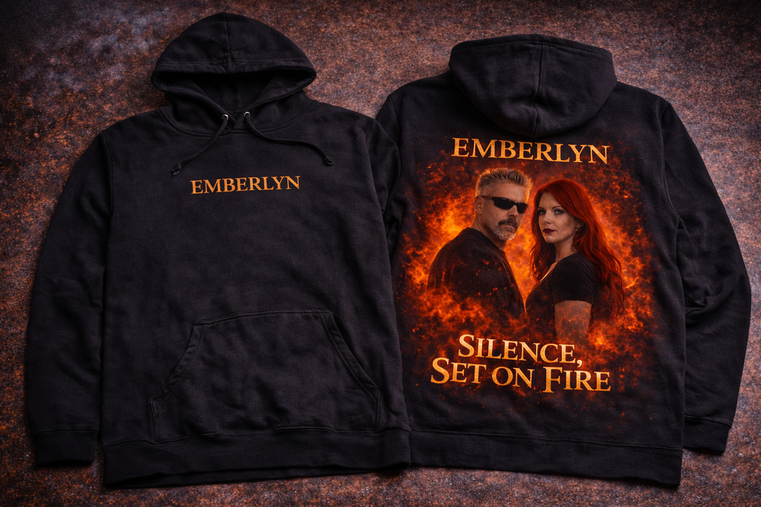 Silence Set On Fire Hoodie